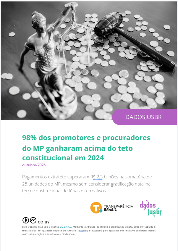 Capa do relatório